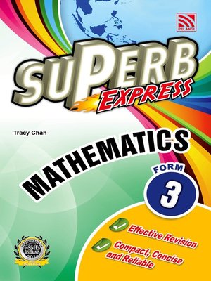cover image of Superb Express Mathematics Form 3